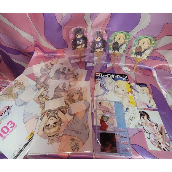 Senran Kagura Rare Goods Lot Playboy Comikey Anime Manga Hikage Japan Cosplay - Picture 1 of 16